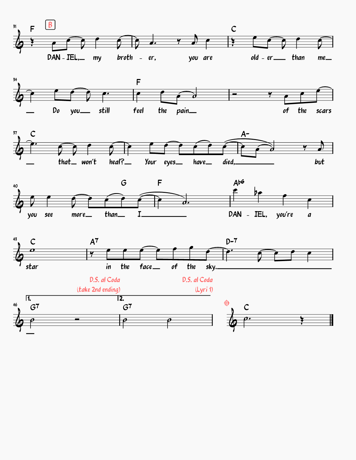 Sheet Music